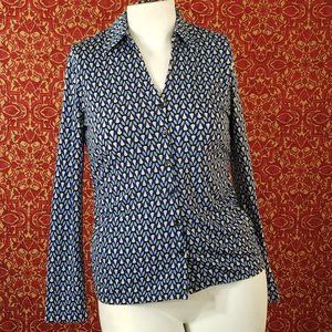 ANN Taylor jersey blouse L 💥🕛